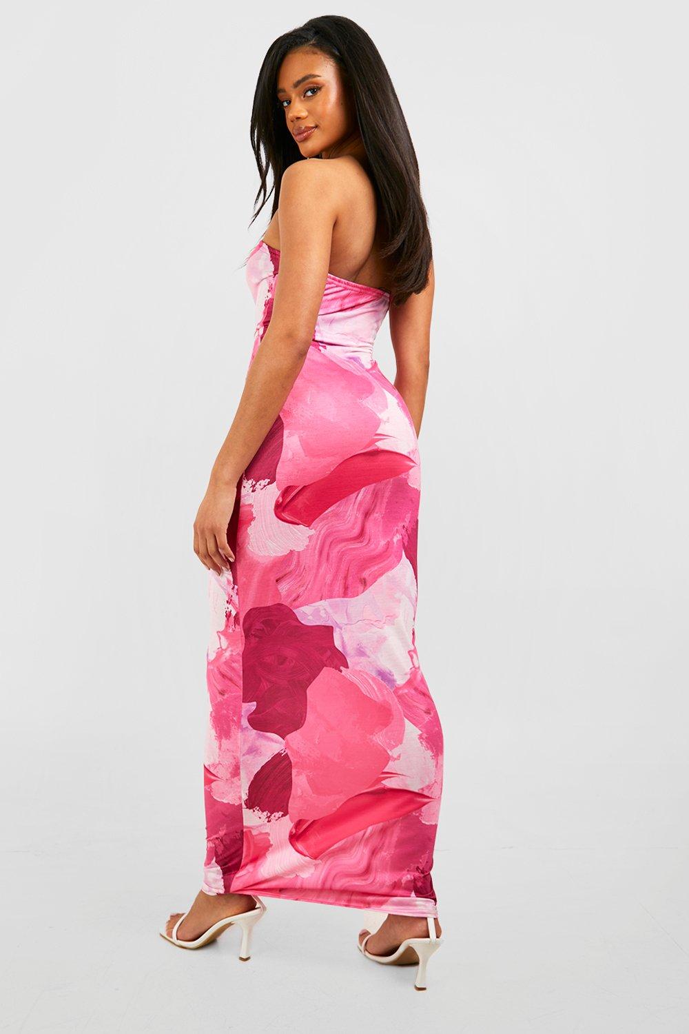 Lipsy bandeau 2024 maxi dress